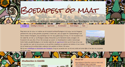 Desktop Screenshot of boedapest-op-maat.com